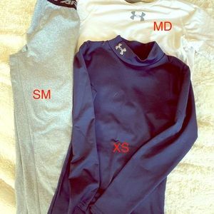 Under armor compression and heat gear
